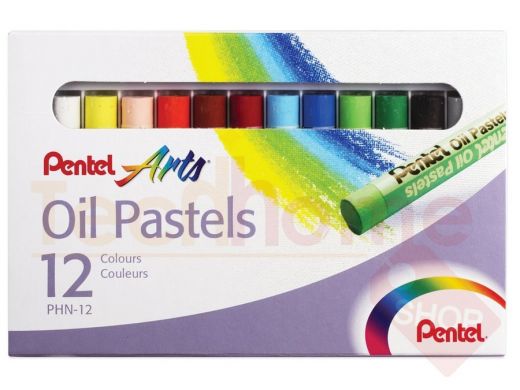 Пастель масляная художественная PENTEL 