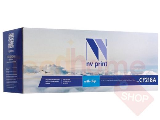 Картридж лазерный NV PRINT (NV-CF218A) для HP LaserJet Pro M132a/132fn/M104a/104w, ресурс 1400 стр.