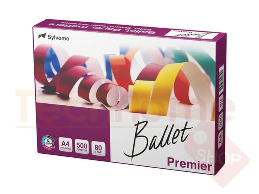 Бумага офисная BALLET PREMIER, А4, 80 г/м2, 500 л., марка А, ColorLok, International Paper, белизна