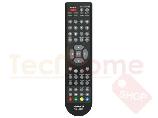 Пульт ДУ универс.   Huayu ClickPDU RM-L1057 для POLAR SHIVAKI,Izumi ,DNS, ORION,AKIRA,SUPRA,ROLSEN