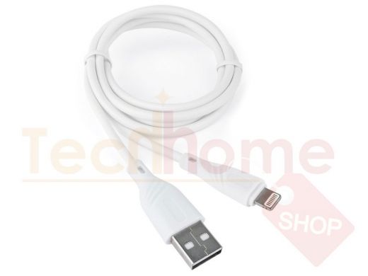 Шнур USB / Lightning (iPhone) Cablexpert CCB-USB-AMAPO1-1MW, AM/Lightning, Classic 0.1,1м, белый