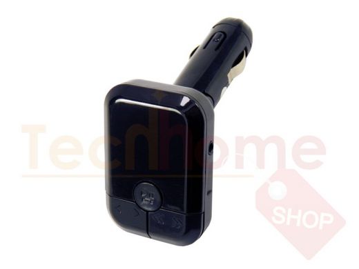FM-модулятор, S9BT, (Bluetooth+2USB+пульт), черный