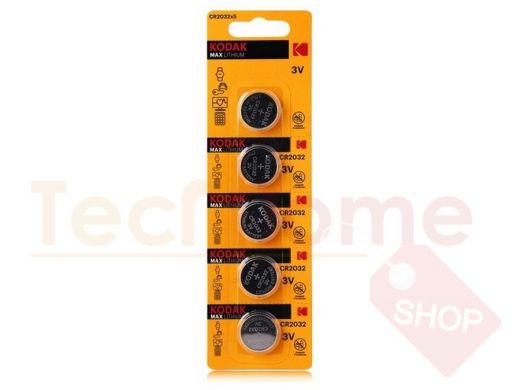 Элементы питания  CR2032  Kodak MAX 2032 BL-5