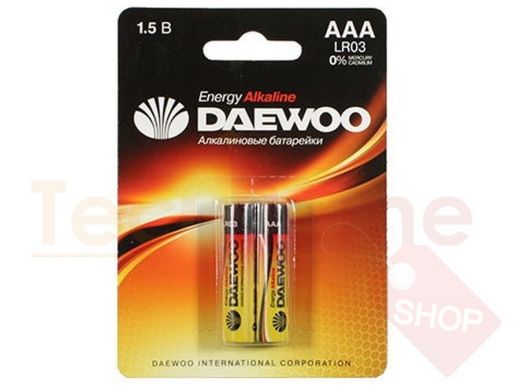 Батарейка LR03  Daewoo HIGH Energy BL-2