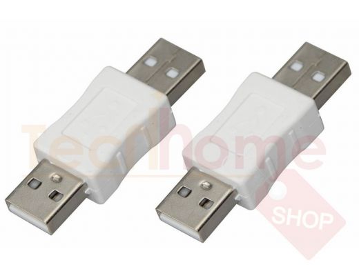 Переходник USB  (шт. USB А - шт. USB А),  REXANT