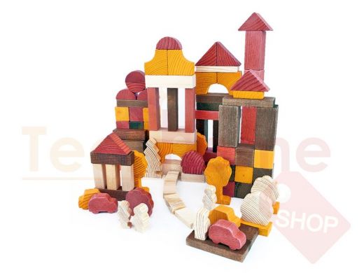 Конструктор "Краски дня". День. 105 д.   игрушки из дерева