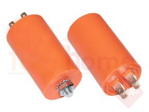 Конденсаторы пусковые     2,0mf x 450 VAC  CBB-60   (30х57, 50Hz) гибкие выводы + болт, неполярные