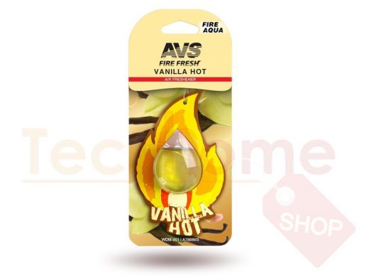 Ароматизатор AVS WDM-001 Fire AQUA  (аром. Vanilla Hot/Ваниль) (мембранные)