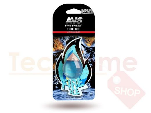 Ароматизатор AVS WDM-009 Fire AQUA  (аром. Fire Ice/Огненный лёд) (мембранные)