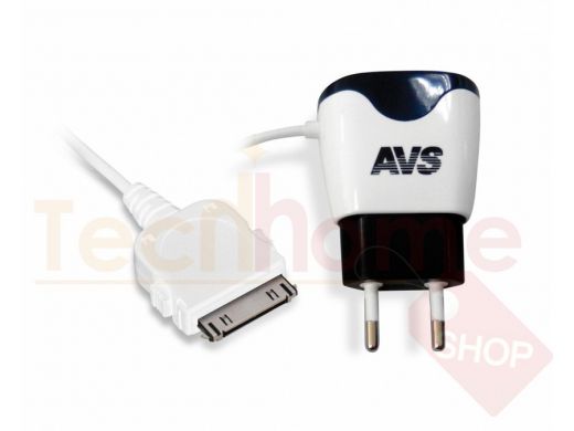 Сетевое зарядное устройство AVS для iphone 4 TIP-411 (1,2А)