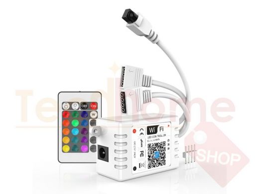 LED контроллер Огонек OG-LDL27  (Wi-Fi, 2*RGB,пульт)