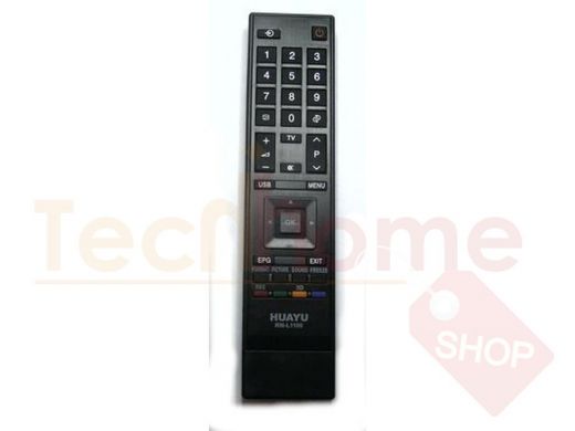 Телевиз. пульт универс.   (для  TOSHIBA, LCD) RM-L1106, (3D), корпус CT-90345'