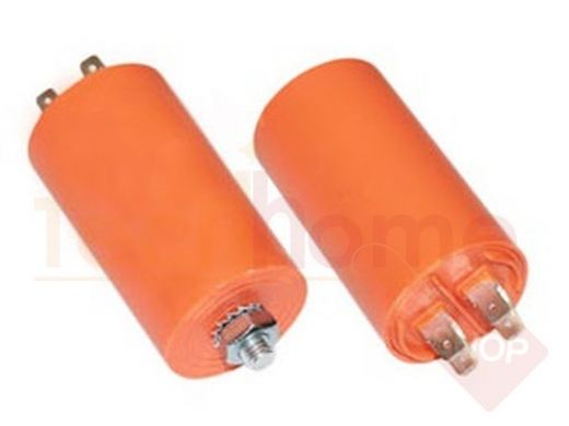 Конденсаторы пусковые     4,0mf x 450 VAC CBB-60   (30х57, 50Hz) гибкие выводы + болт