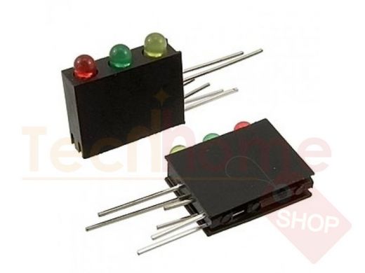 Светодиод в корпусе  3mm*3  1.5-5v 4Lm  YRG 15
