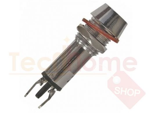 Светодиод в корпусе  L-615-Y  220v  (8mm)  RUICHI