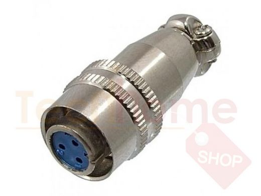 XS9-3(Zn) cable jack Быстроразъемные RUICHI РАЗЪЕМЫ