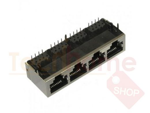TJ9-10P8-04 cетевая розетка RJ РАЗЪЕМЫ