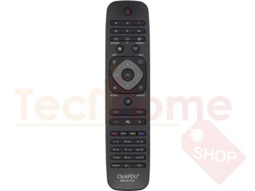 Телевиз. пульт универс.   ClickPdu RM-D1110 для TV PHILIPS (производство фабрики Huayu)