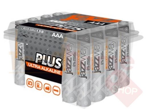 Батарейка LR03  JAZZway PLUS Ultra Alkaline PB-24 (цена за 1 элемент)