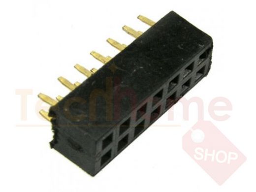 PBD2-14 (PBD2-2x7) 2.00 mm Штыри и гнезда для плат 2.00мм RUICHI РАЗЪЕМЫ