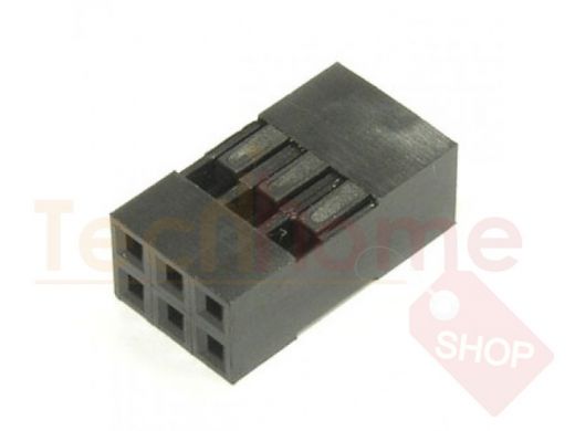 BLD 2x03 (BLD-6) Штыри и гнезда для плат 2.54мм RUICHI РАЗЪЕМЫ