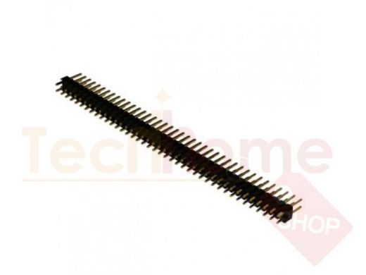 PLD 2x40 (PLD-80 шаг 2.54 мм) Штыри и гнезда для плат 2.54мм RUICHI РАЗЪЕМЫ