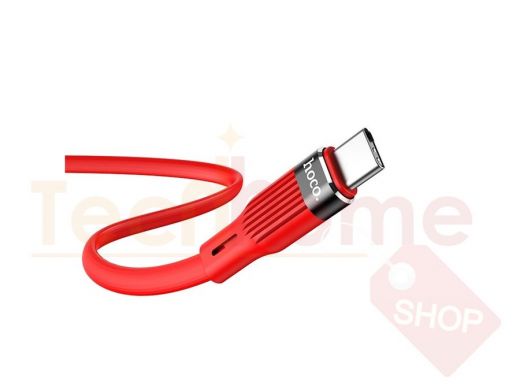 Шнур USB / Type-C HOCO U72 Красный кабель USB 3А (TYPE C) 1.2м