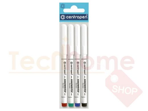 Ручки капиллярные (линеры) 4 ЦВЕТА CENTROPEN 