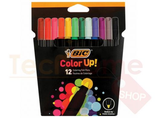 Фломастеры 12 ЦВЕТОВ BIC 