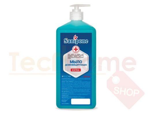 Мыло жидкое дезинфицирующее, 1 л, SANIPONE 