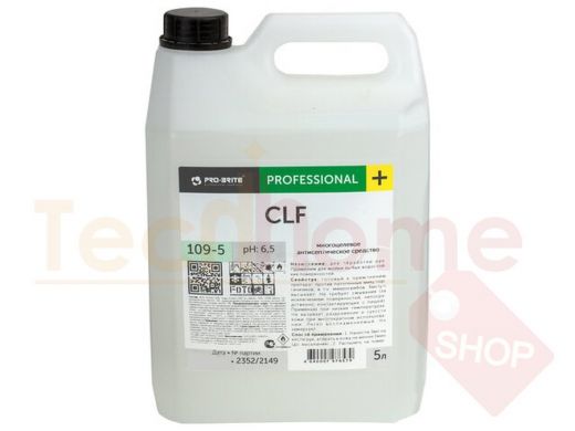 Антисептик для рук и поверхностей спиртосодержащий (64%) 5 л PRO-BRITE CLF, жидкость, 109-5