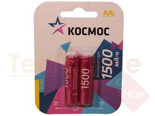 Космос R6 NI-MH (1500mah) Аккумуляторные батареи ИСТОЧНИКИ ПИТАНИЯ