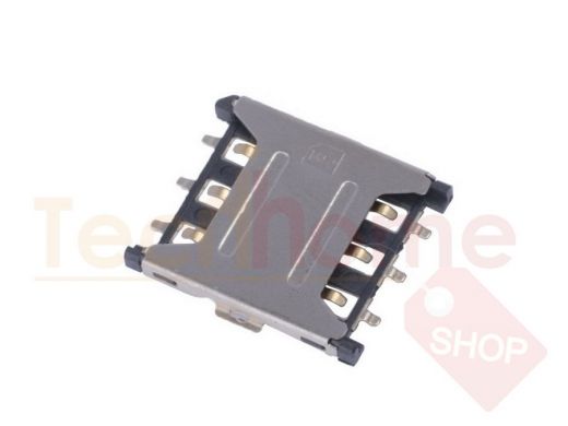 Nano SIM 6pin 1.35H Держатели SIM и карт памяти RUICHI РАЗЪЕМЫ