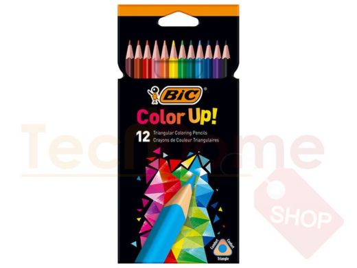 Карандаши цветные 12 ЦВЕТОВ BIC 