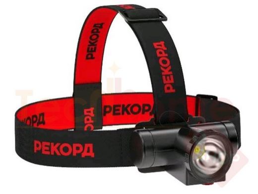 Фонарь аккумуляторный светодиодный РЕКОРД  SA-550 камуфляж (налобный, 150 Lum, время работы 8 часов,