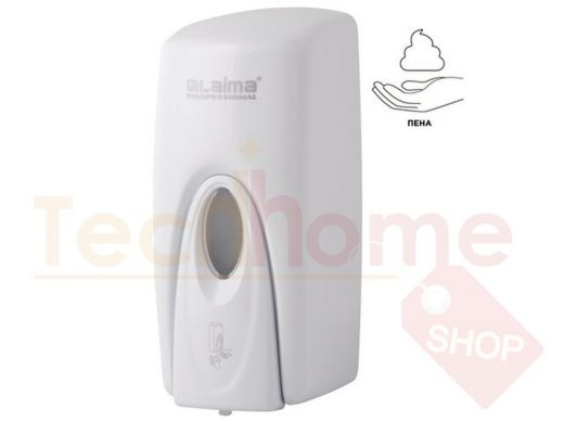 Диспенсер для мыла-пены LAIMA PROFESSIONAL ORIGINAL, НАЛИВНОЙ, 1 л, белый, ABS-пластик