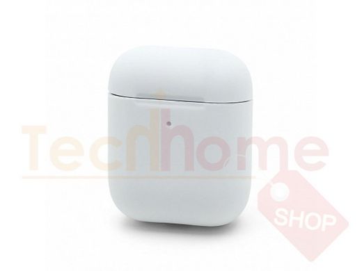 Кейс для AirPods, silicone case 014, белый