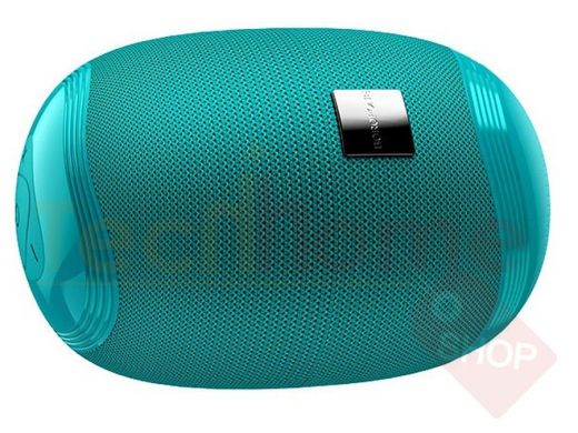 Колонка Borofone BR6 Miraculous, Bluetooth, 5Вт, microSD, USB, AUX, FM, бирюзовая