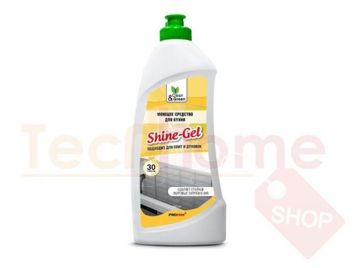 Моющее средство для кухни "Shine-Gel" (антижир, гель) 500 мл. Clean&Green CG8076