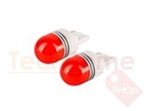 S108B T15/красный/(BAY15D) 6SMD 3030 10-30V 2contact.(1157) коробка 2 шт