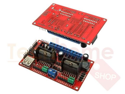 L298N V3 / 4-DC motor driver Электронные модули (ARDUINO) RUICHI ЭЛЕКТРОННЫЕ УСТРОЙСТВА