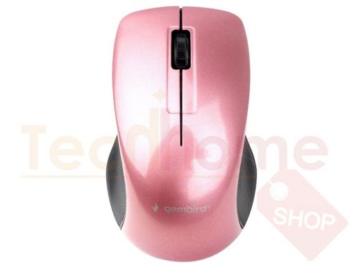 Мышь беспров. Gembird MUSW-370, 2.4ГГц, розовый, 3 кнопки,1000DPI