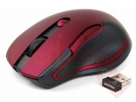 Мышь беспроводная Smartbuy 508AG-I, бордо