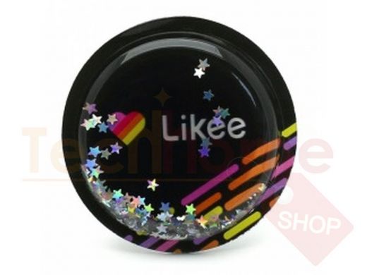 Держатель Popsocket, блистер, жидкий с блёстками, 053