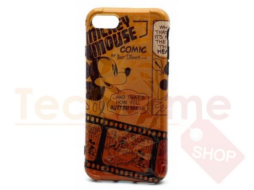 Чехол iPhone X/XS, Water Print, силикон волнистый, 013