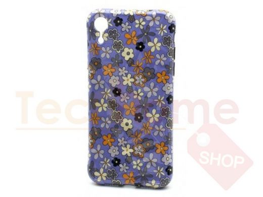 Чехол iPhone XR, Water Print, силикон волнистый, 012