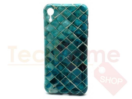 Чехол iPhone XR, Water Print, силикон волнистый, 020