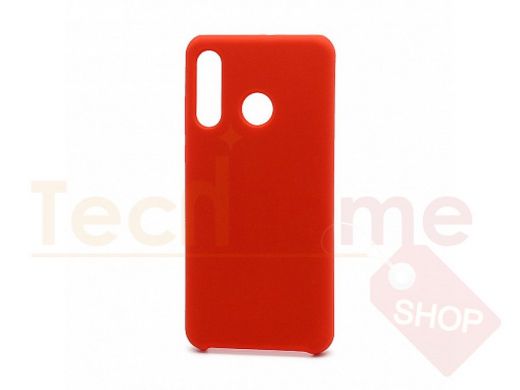 Чехол Honor 20 Lite /Huawei P30 Lite, Silicone cover color, красный, 001