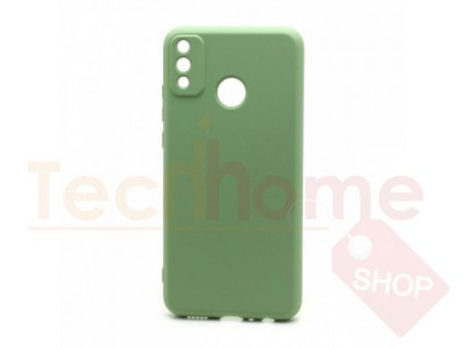 Чехол Honor 9X Lite, Silicone case New Era, зелёный