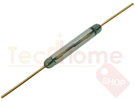 Геркон КЭМ-2 группа О (нормально разомкнут, 2 вывода L=21mm, D=3,2mm, 180V, 0,5A)